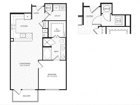 a blueprint of a floor plan of a house